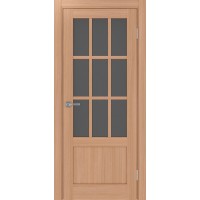 Турин 542ПФ.2221, цвет ясень тёмный, стекло Графит матовое, размер 80*200 см.