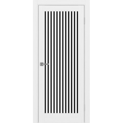 Турин 543.2, цвет белый лёд, заполнение LACчерный, размер 200*80 см.