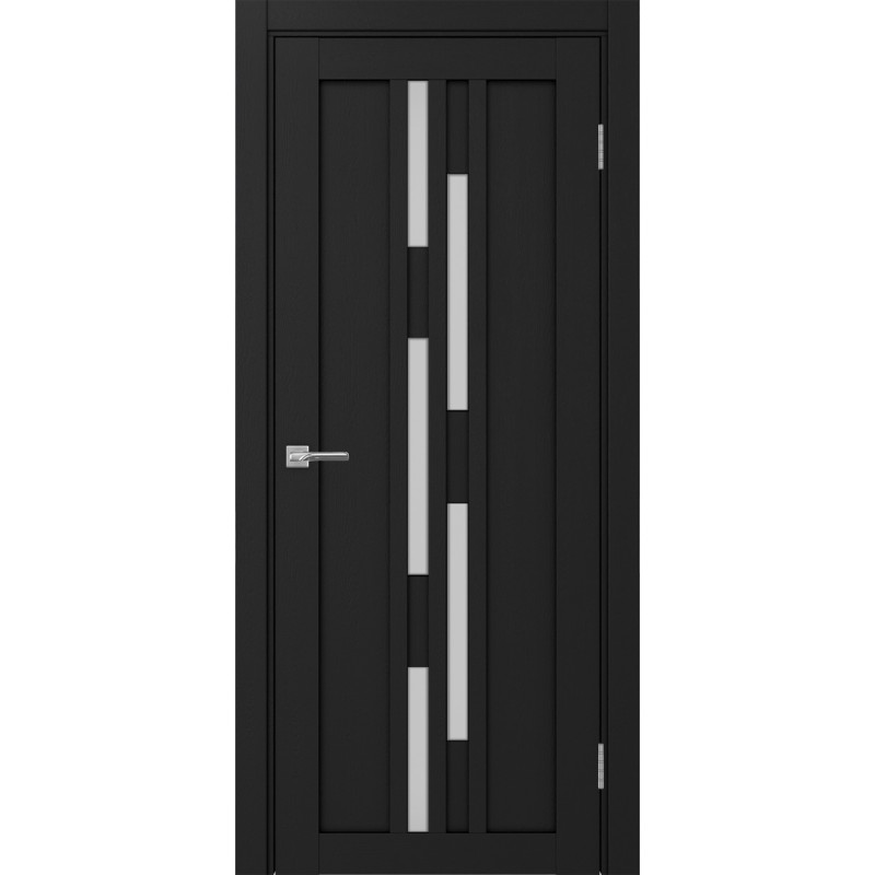 Межкомнатная дверь Турин 551.121, цвет Антрацит стекло Мателюкс, размер 80*200 см.