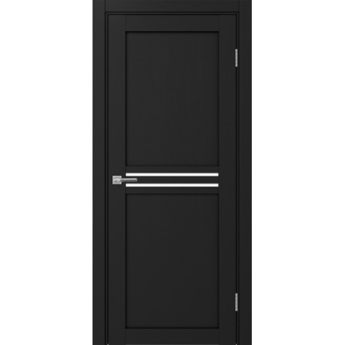 Турин 552.12, цвет Антрацит стекло LACбелый, размер 80*200 см.