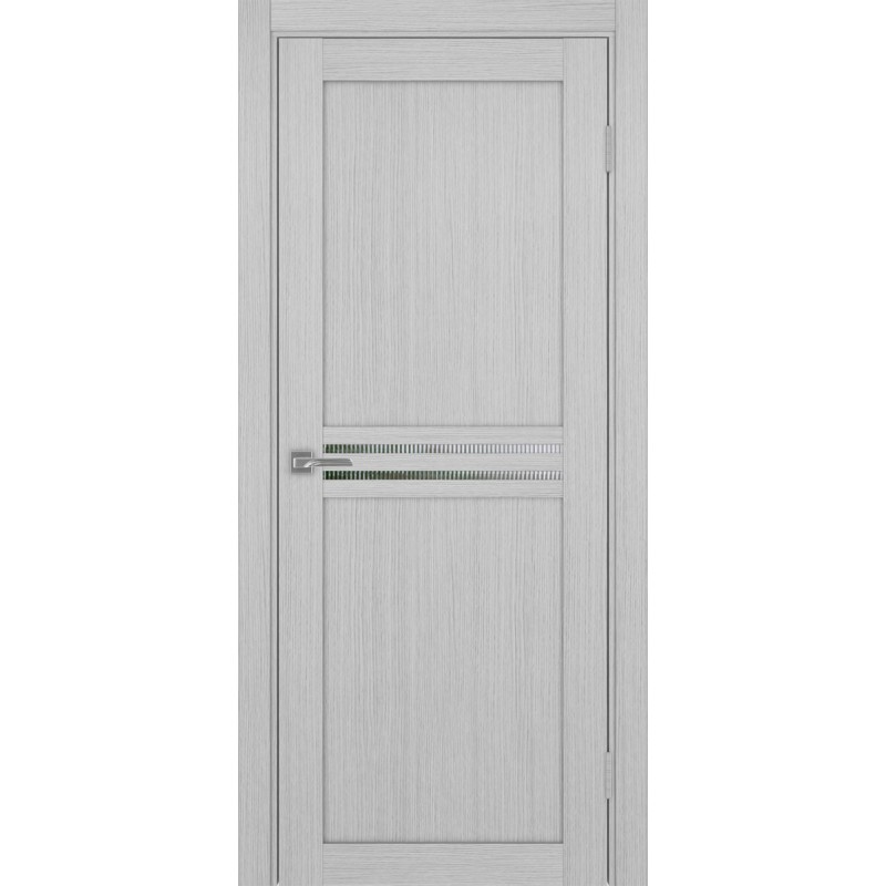Межкомнатная дверь Турин 552.12, цвет дуб серый FL, заполнение Мору, размер 200*80 см.