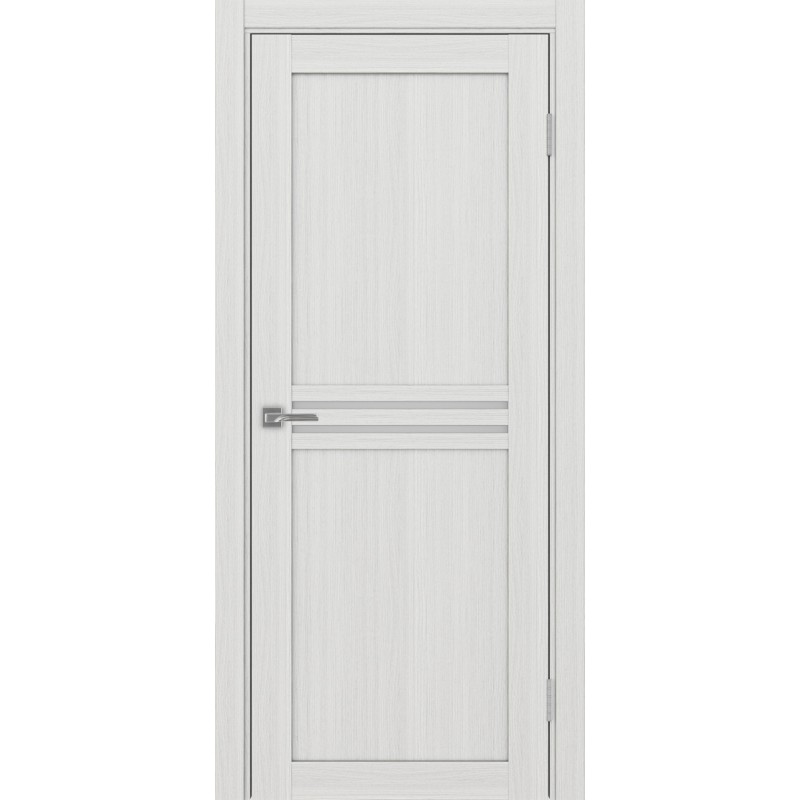 Межкомнатная дверь Турин 552.12, цвет ясень серебристый, заполнение Мателюкс, размер 200*80 см.