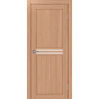 Турин 552.12, цвет ясень тёмный, стекло LACбелый, размер 80*200 см.