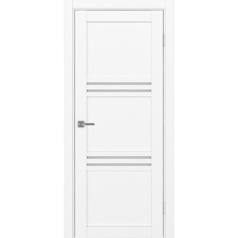 Межкомнатная дверь Турин 553.12, цвет белый снежный, заполнение Мателюкс, размер 200*80 см.