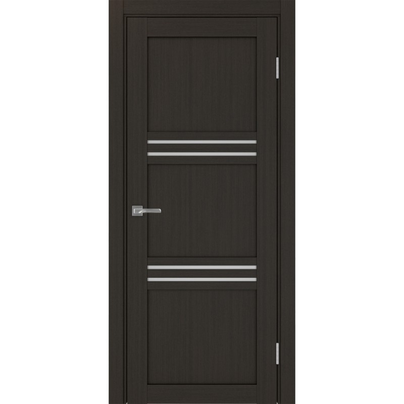 Межкомнатная дверь Турин 553.12, цвет Венге FL стекло Мателюкс, размер 80*200 см.