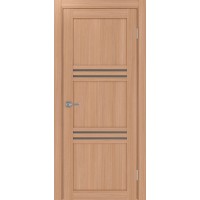 Турин 553.12, цвет ясень тёмный, стекло Бронза матовое, размер 80*200 см.
