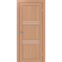Турин 553.12, цвет ясень тёмный, стекло Мателюкс, размер 80*200 см.
