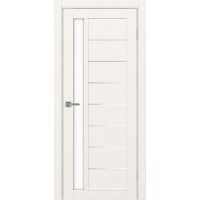 Турин 554АПП.21, цвет Бежевый молдинг алюм.хром стекло LACбелый, размер 80*200 см.