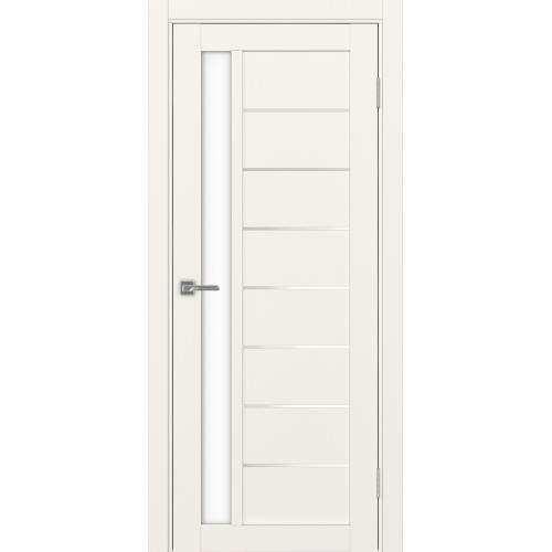 Турин 554АПП.21, цвет Бежевый молдинг алюм.хром стекло LACбелый, размер 80*200 см.