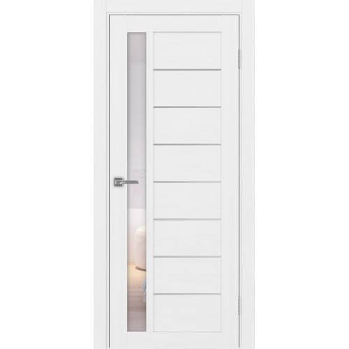 Турин 554.21 АПП молдинг SC, цвет белый лёд, заполнение Прозрачное, размер 200*80 см.