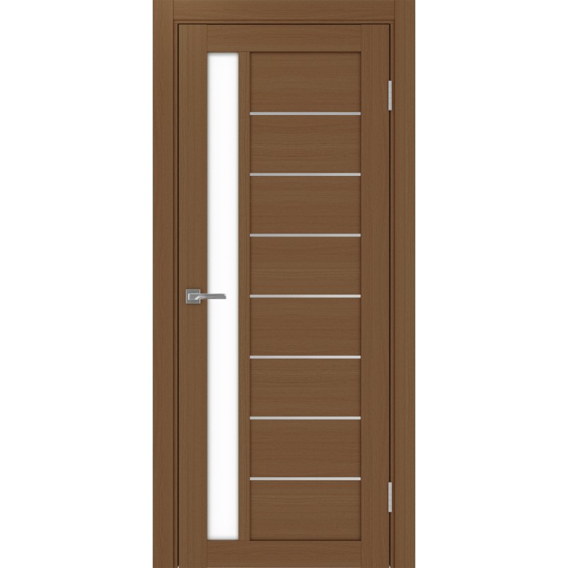 Межкомнатная дверь Турин 554.21 АПП молдинг SC, цвет орех NL, заполнение LACбелый, размер 200*80 см.