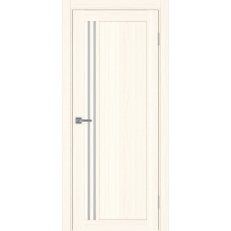 Межкомнатная дверь Турин 555.21, цвет ясень светлый, заполнение Мателюкс, размер 200*80 см.
