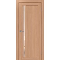 Турин 555.21, цвет ясень тёмный, стекло Прозрачное, размер 80*200 см.