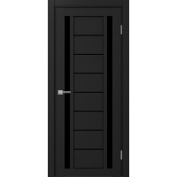 Турин 558.212, цвет Антрацит стекло LACчерный, размер 80*200 см.