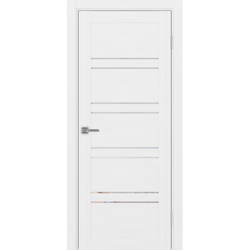 Турин 560.12, цвет белый лёд, заполнение Прозрачное, размер 200*80 см.