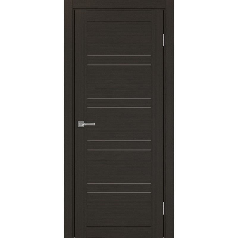 Межкомнатная дверь Турин 560.12, цвет Венге FL стекло Бронза матовое, размер 80*200 см.