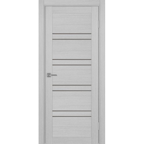 Турин 560.12, цвет Дуб Серый FL стекло Бронза матовое, размер 80*200 см.