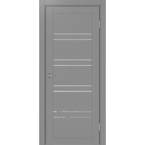 Турин 560.12, цвет серый, стекло Прозрачное, размер 30*200 см.