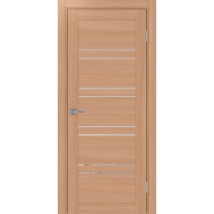Турин 560.12, цвет ясень тёмный, стекло Мателюкс, размер 80*200 см.