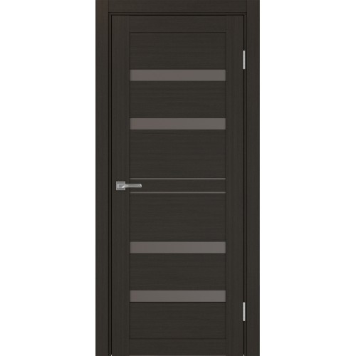 Турин 561.12, цвет Венге FL стекло Бронза матовое, размер 80*200 см.