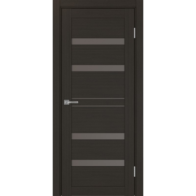 Межкомнатная дверь Турин 561.12, цвет Венге FL стекло Бронза матовое, размер 80*200 см.