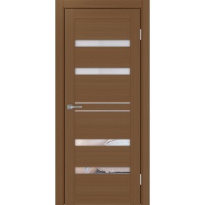 Турин 561.12, цвет орех NL, стекло Прозрачное, размер 30*200 см.