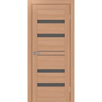 Турин 561.12, цвет ясень тёмный, стекло Графит матовое, размер 80*200 см.