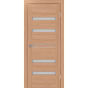 Турин 561.12, цвет ясень тёмный, стекло Мателюкс, размер 80*200 см.