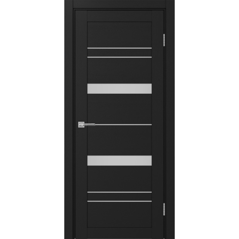 Межкомнатная дверь Турин 562.12, цвет Антрацит стекло Мателюкс, размер 80*200 см.