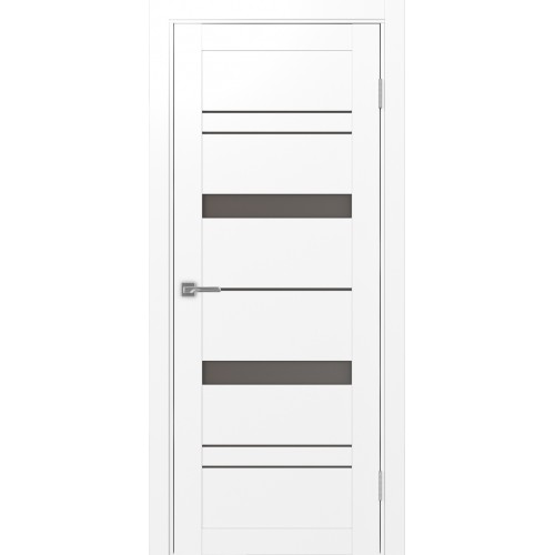 Турин 562.12, цвет Белый снежный стекло Бронза матовое, размер 80*200 см.