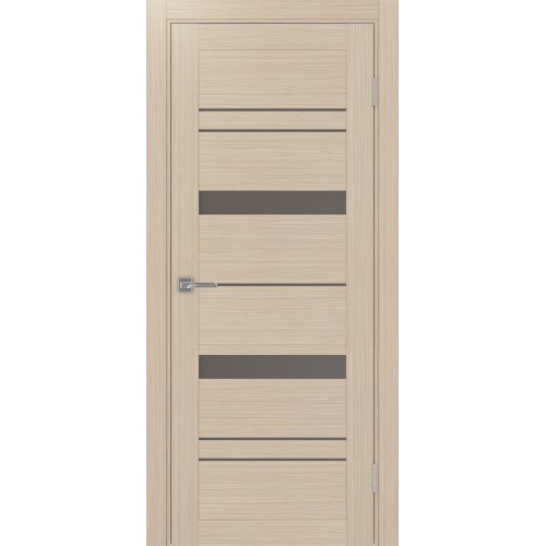 Турин 562.12, цвет Дуб беленый FL стекло Бронза матовое, размер 80*200 см.