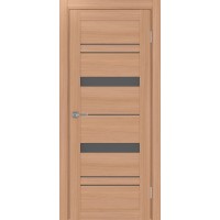 Турин 562.12, цвет ясень тёмный, стекло Графит матовое, размер 80*200 см.