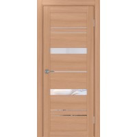 Турин 562.12, цвет ясень тёмный, стекло Прозрачное, размер 80*200 см.