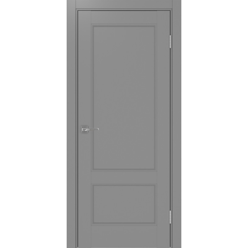 Межкомнатная дверь Турин Neo 540ПФ.11, цвет серый, размер 200*80 см.