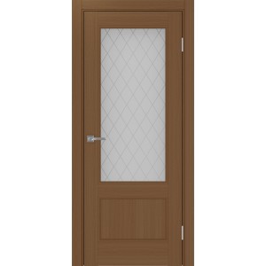 Турин Neo 540ПФ.21, цвет орех NL Кристалл бесцветное, размер 80*200 см.