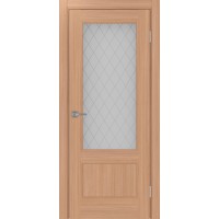 Турин Neo 540ПФ.21, цвет ясень тёмный Кристалл бесцветное, размер 80*200 см.