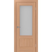 Турин Neo 540ПФ.21, цвет ясень тёмный, стекло Пунта бесцветное, размер 80*200 см.