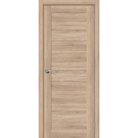 Межкомнатная дверь Эко-Шпон Порта-21 Light Sonoma