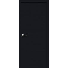 Межкомнатная дверь Винил Браво-0 Total Black