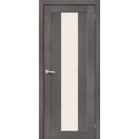 Межкомнатная дверь Эко-Шпон Порта-25 Grey Veralinga
