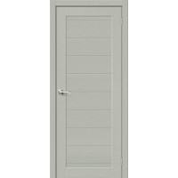 Межкомнатная дверь Эко-Шпон Браво-21 Grey Wood