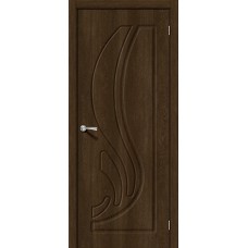 Межкомнатная дверь Винил Лотос-1 Dark Barnwood