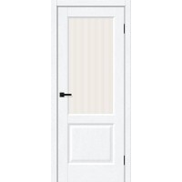 Неоклассик-33 цвет White Silkwood, стекло Magic Moru, покрытие ПЭТ, размер 200*80 см.