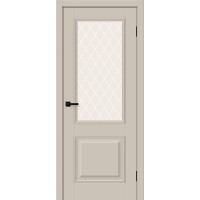 Классик-13 цвет Cream Silk, стекло White Сrystal, размер 200*80 см.
