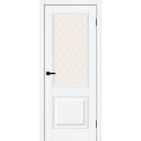 Классик-13 цвет White Silkwood, стекло White Сrystal, размер 200*80 см.