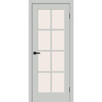 Прима-11.1 цвет Grey Silk, стекло Magic Fog, покрытие ПЭТ, размер 200*80 см.