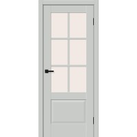 Прима-13.0.1 цвет Grey Silk, стекло Magic Fog, покрытие ПЭТ, размер 200*80 см.