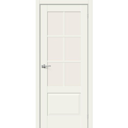 Прима-13.0.1 цвет White Mix, стекло Magic Fog, покрытие Хард Флекс, размер 200*80 см.