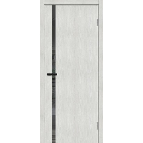 Браво-1.55 цвет Bianco Veralinga, стекло Mirox Grey, покрытие Эко-шпон, размер 200*80 см.