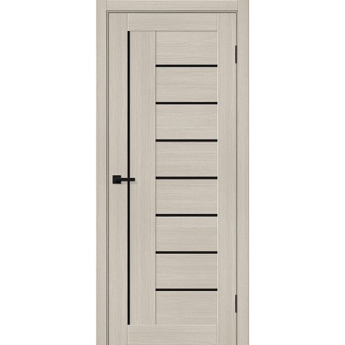 Браво-29 цвет Cream Melinga, стекло Black Shine, покрытие Эко-шпон, размер 200*80 см.